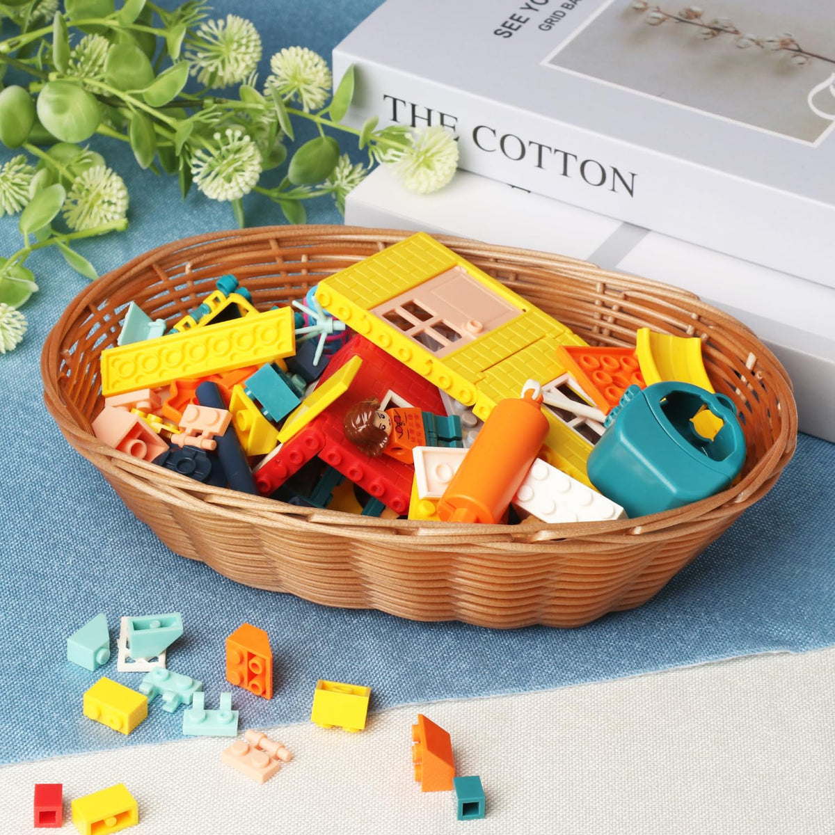 GNIEMCKIN bread and fruit storage basket for organization