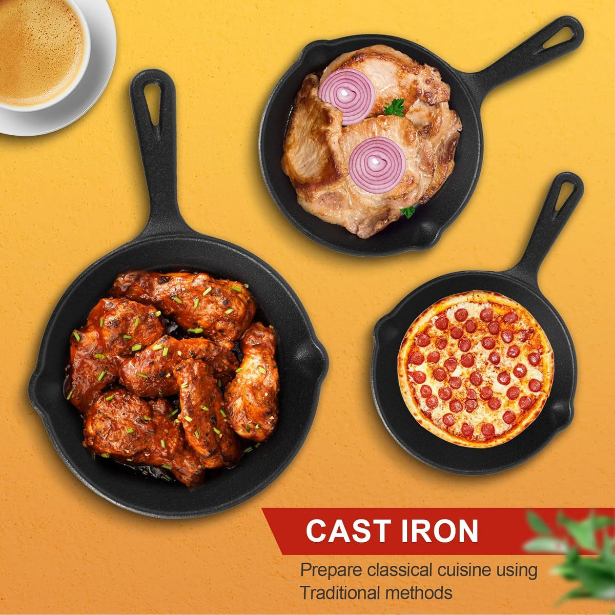 Goeszooin durable cast iron set built to last in your kitchen.