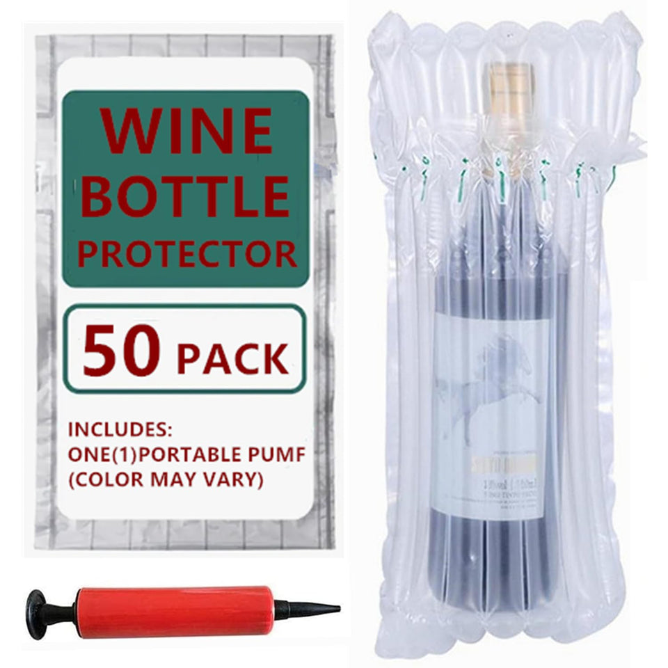Goldhik wine bottle protector bag shielding bottles during travel with cushioning