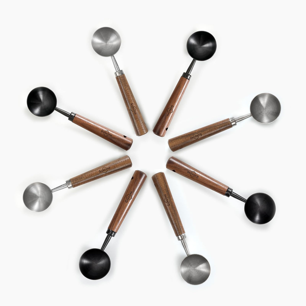 Gonzone Vintage spoon features compact design for easy storage.