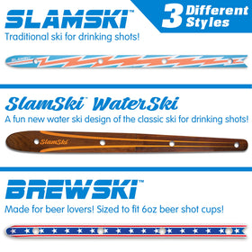 GoPong Das Shotten Ski gift-ready packaging for party lovers.
