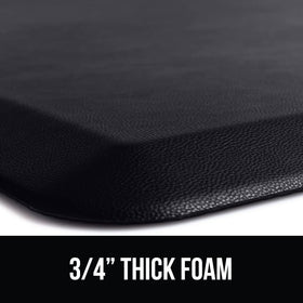 GORILLA GRIP sturdy backing resists wear after heavy foot traffic.