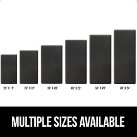 GORILLA GRIP cushioned foam core delivers comfort for feet and ankles.