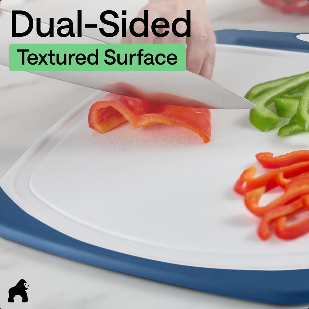 Gorilla Grip nonporous surface resists odors and stains over time.