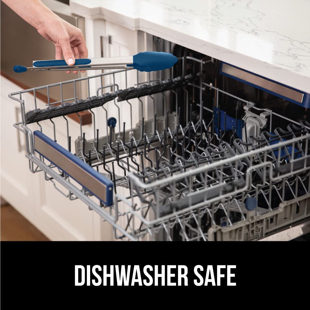 GORILLA GRIP dishwasher-safe design for easy cleanup.
