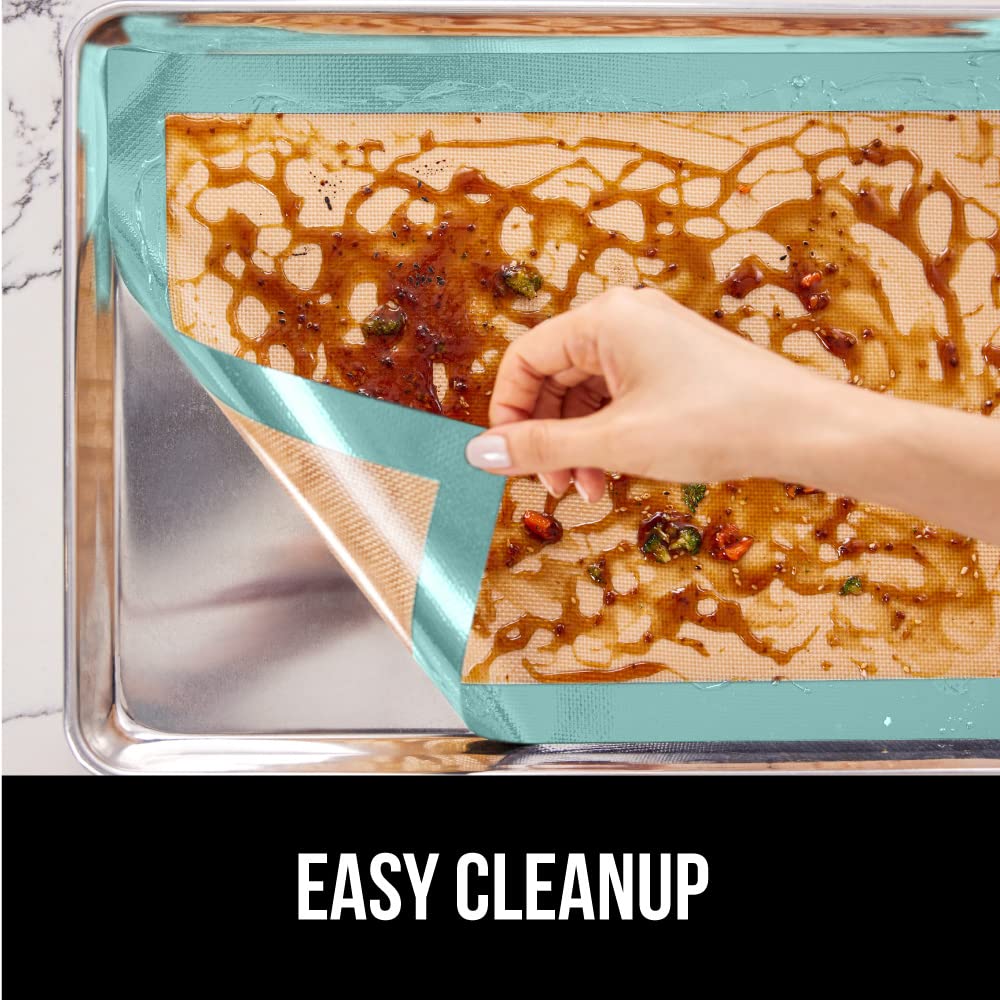 Gorilla Grip dough-rolling use on mat for smooth, even rolling.