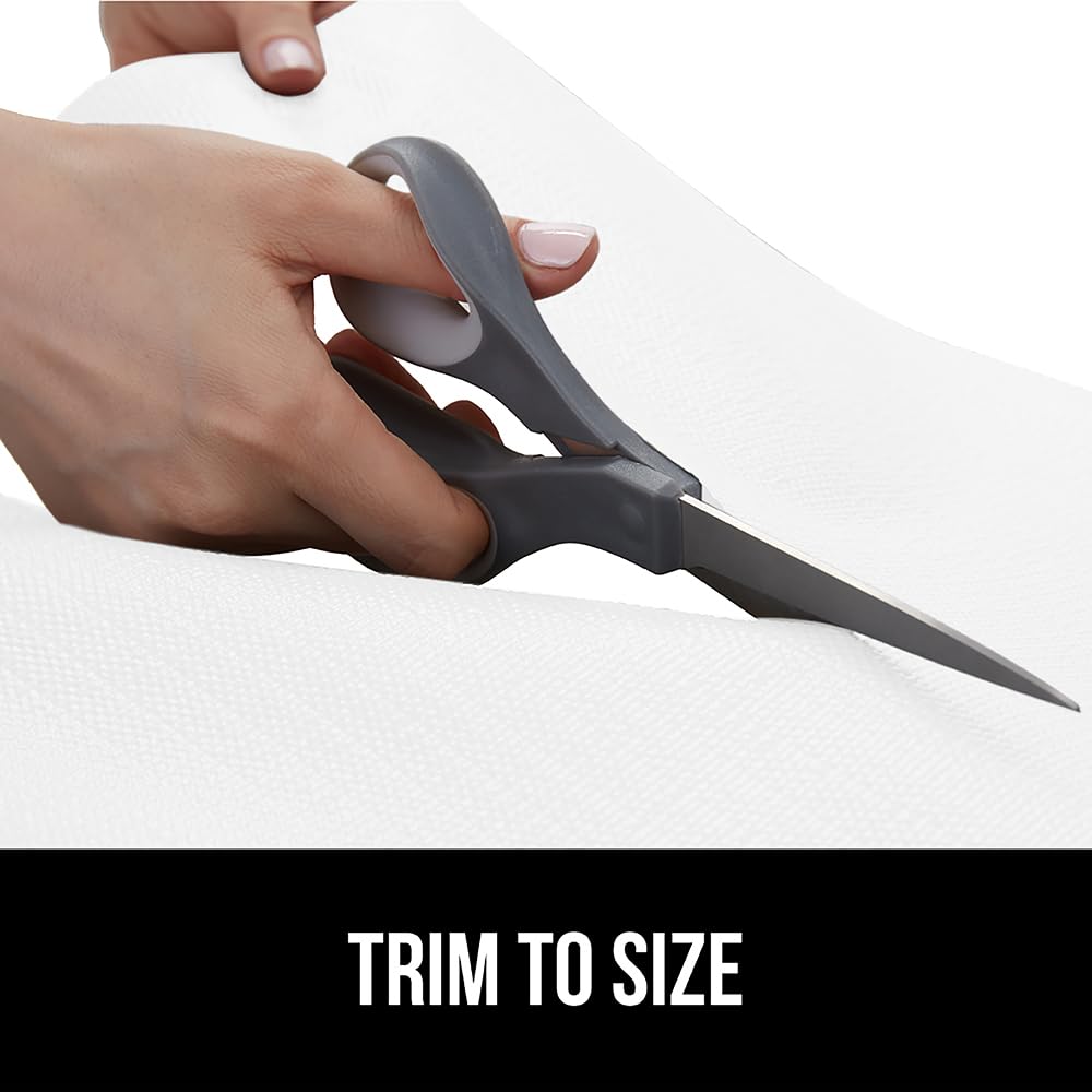 GORILLA GRIP DripGuard cut-to-size feature lets you fit any shelf neatly.