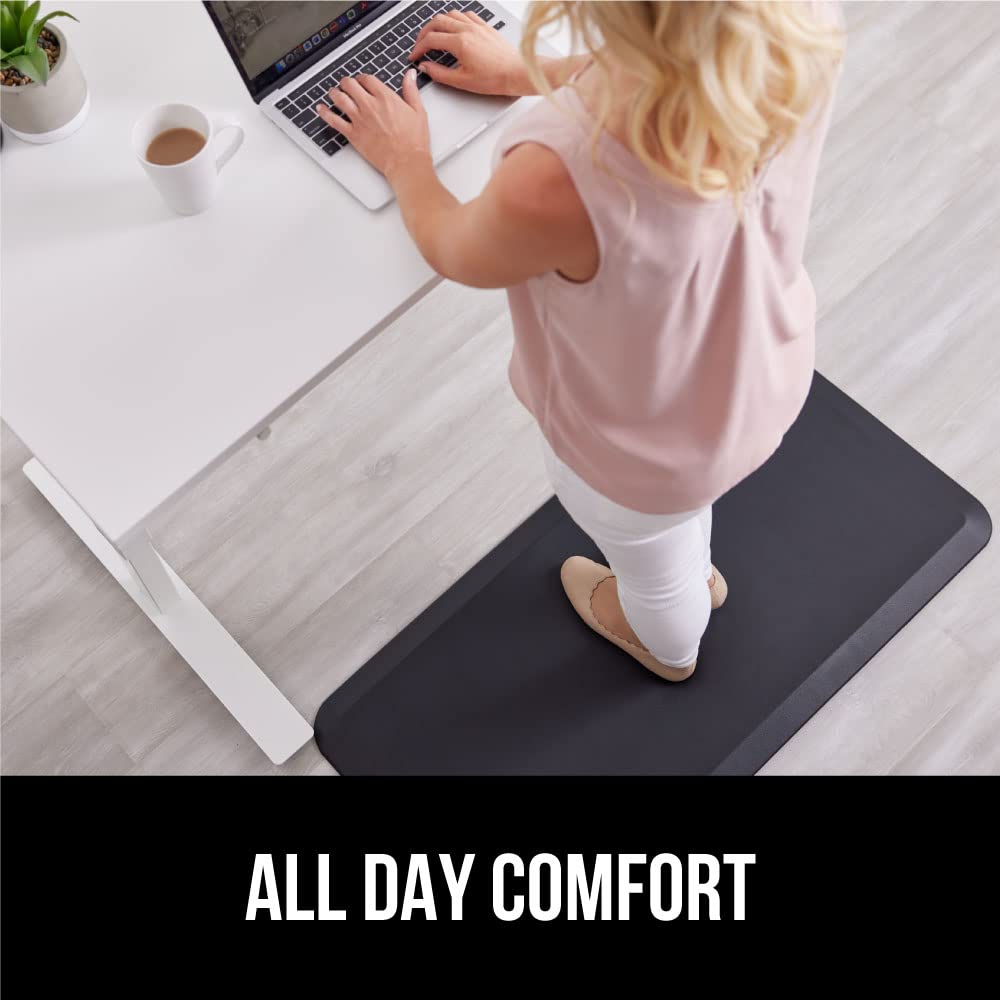 Gorilla Grip durable backing resists tearing and everyday wear.