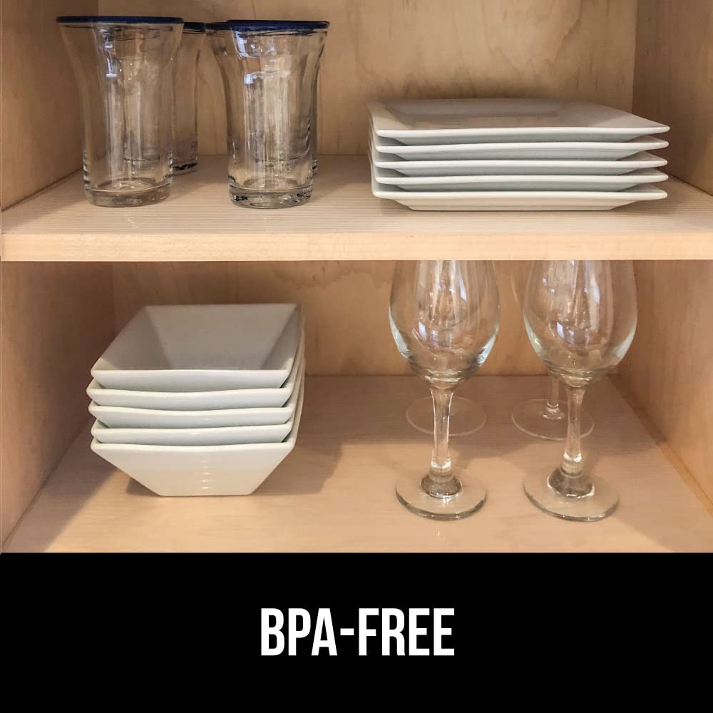 GORILLA GRIP DuraGuard liner BPA free for direct contact with dishes