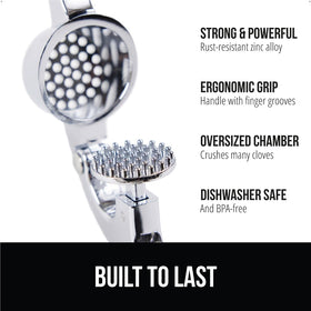 GORILLA GRIP ergonomic-handle press for comfortable squeezing