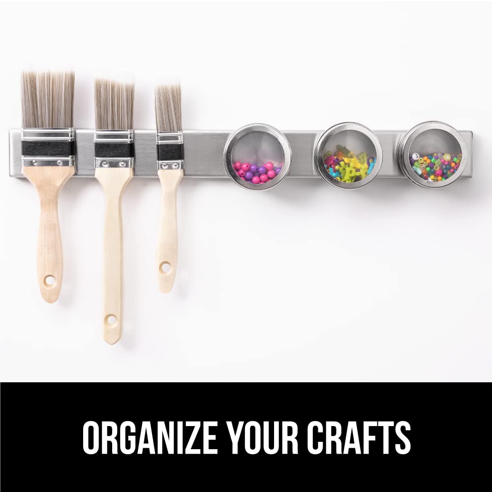 GORILLA GRIP non-adhesive wall strip keeps surfaces clean and organized