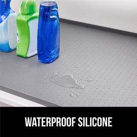 GORILLA GRIP top silicone dots prevent items from sliding.