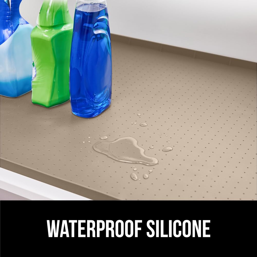 Gorilla Grip non-slip top keeps items from sliding during use
