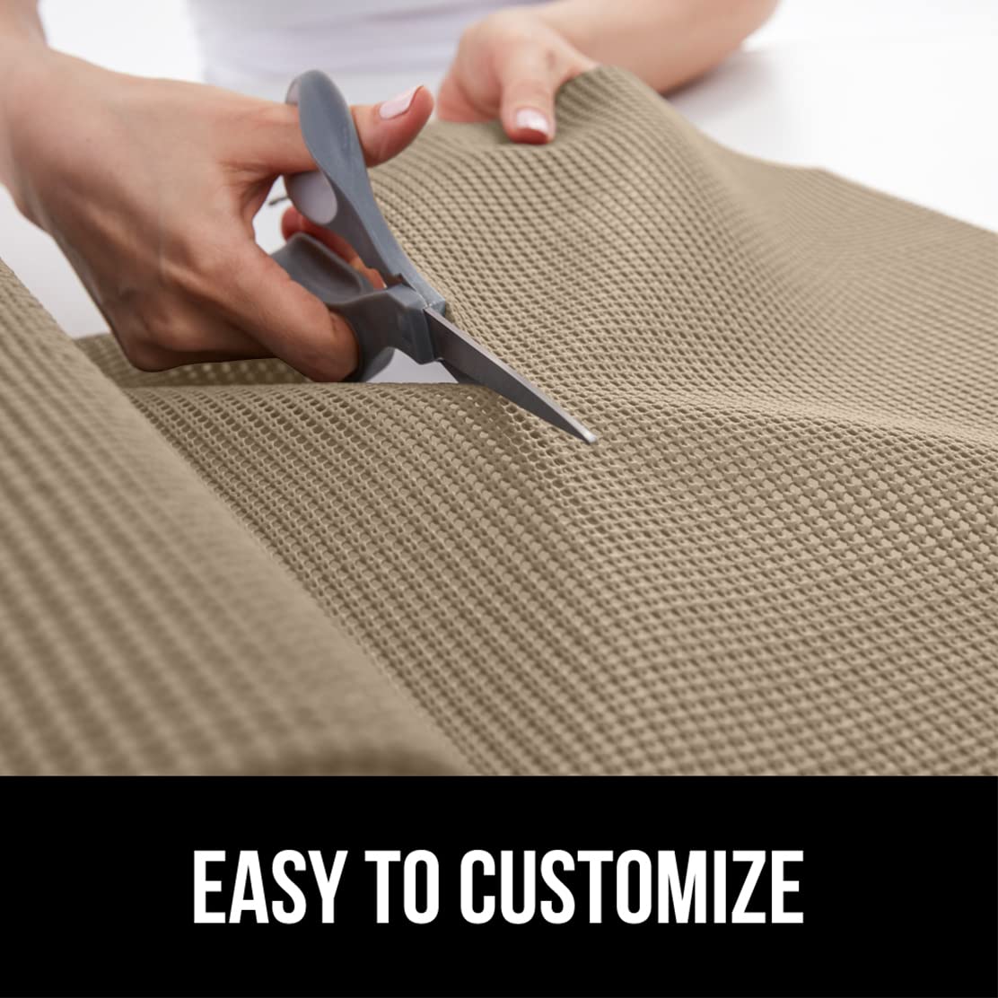 GORILLA GRIP powerGRIP easy-cut trim for a perfect fit.