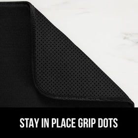 GORILLA GRIP Ultra can be used under racks for extra drying space