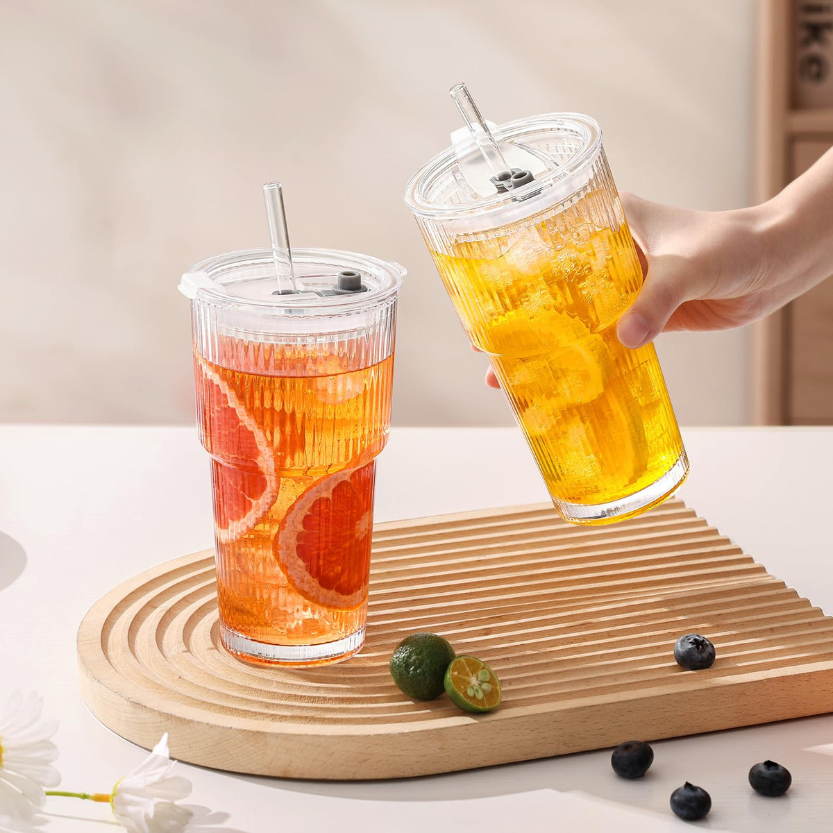 GOSCHE gift-ready glass cups offer everyday luxury for homes and venues.