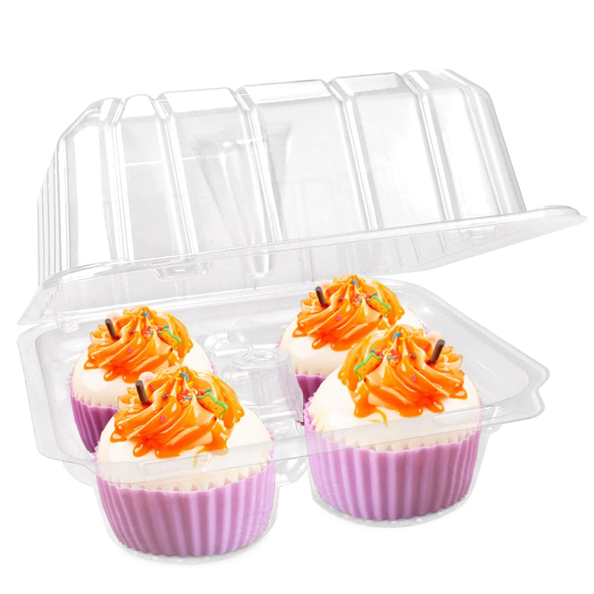 GothaBach muffin and cupcake boxes for clear visibility.