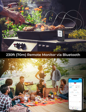 Govee thermometer app-alerts notify you on your phone during cooking