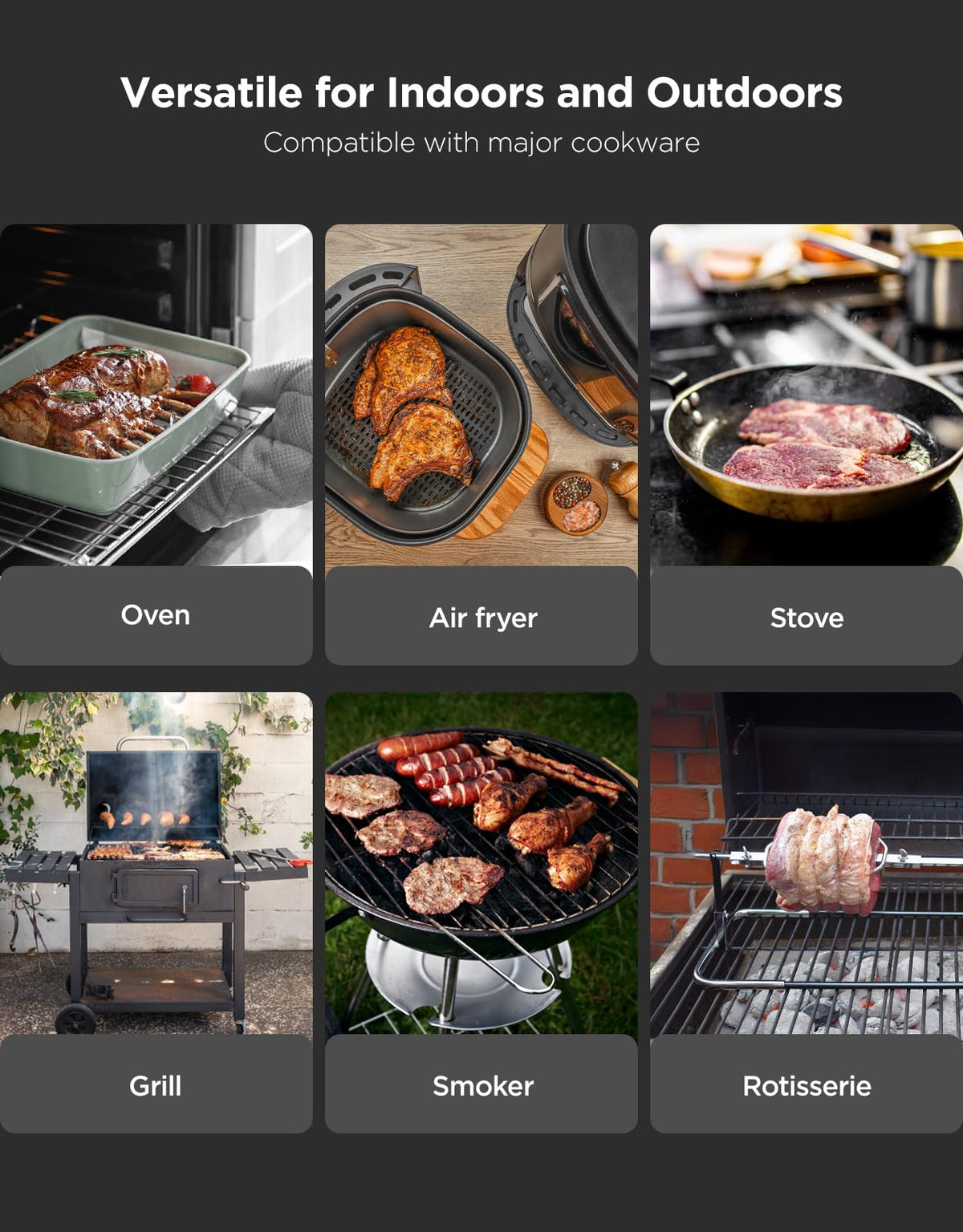 GoveeLife remote monitoring up to 500 feet for outdoor cooking
