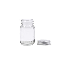 GPK4ALL 2oz mason jar with silver lid packaged sets ready for gifting.