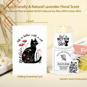 GQDECOR cotton socks pair provides soft comfort with playful cat-themed charm.