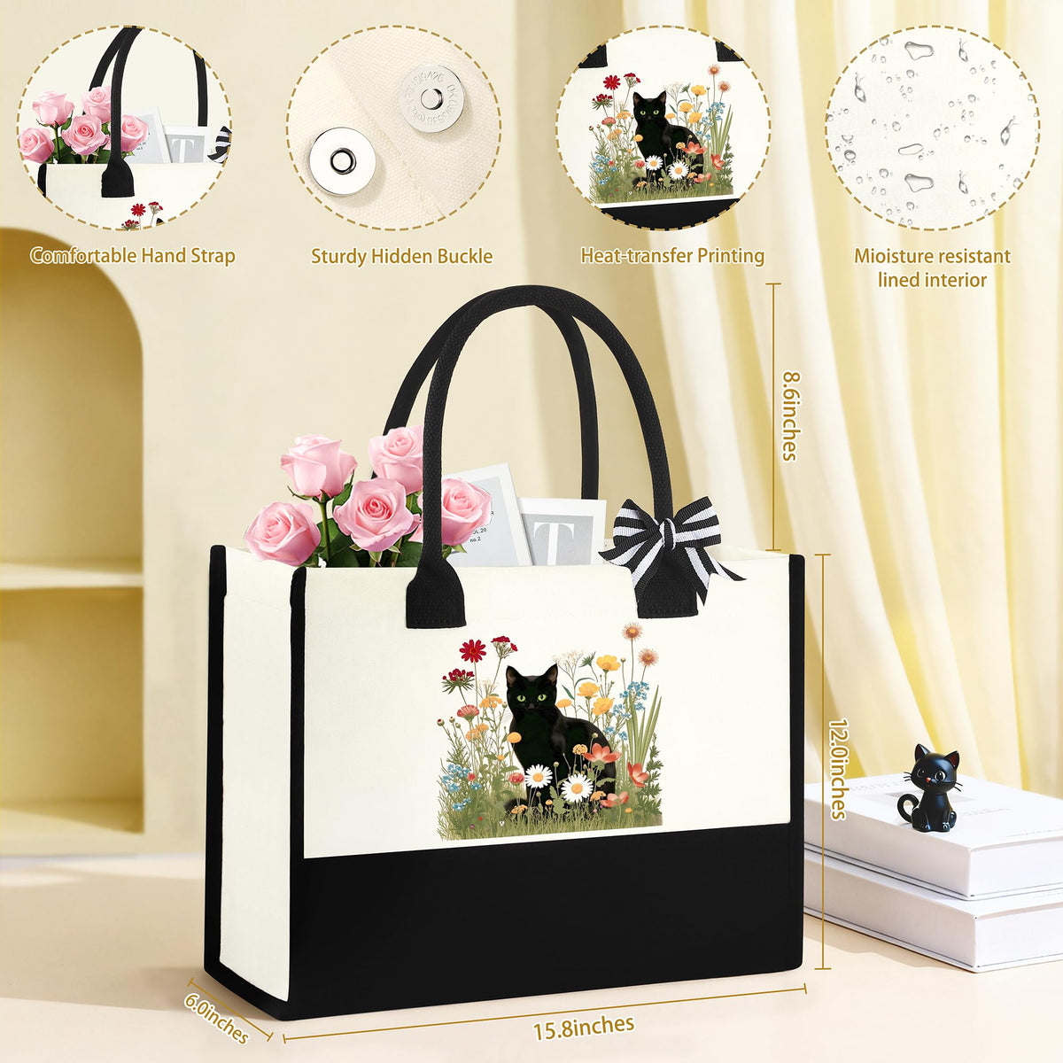 GQDECOR greeting card features a beautiful pattern and room to personalize your words.