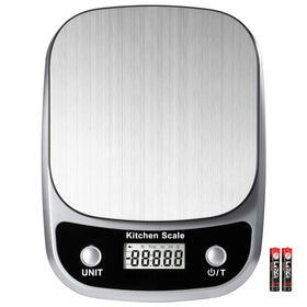 GRAM PRES scale top view shows 10kg capacity for precise cooking