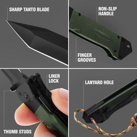 Grand Way metal and plastic handle delivering durable grip