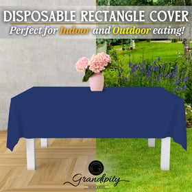 Grandipity rectangle tablecloth ideal for weddings and catering setups