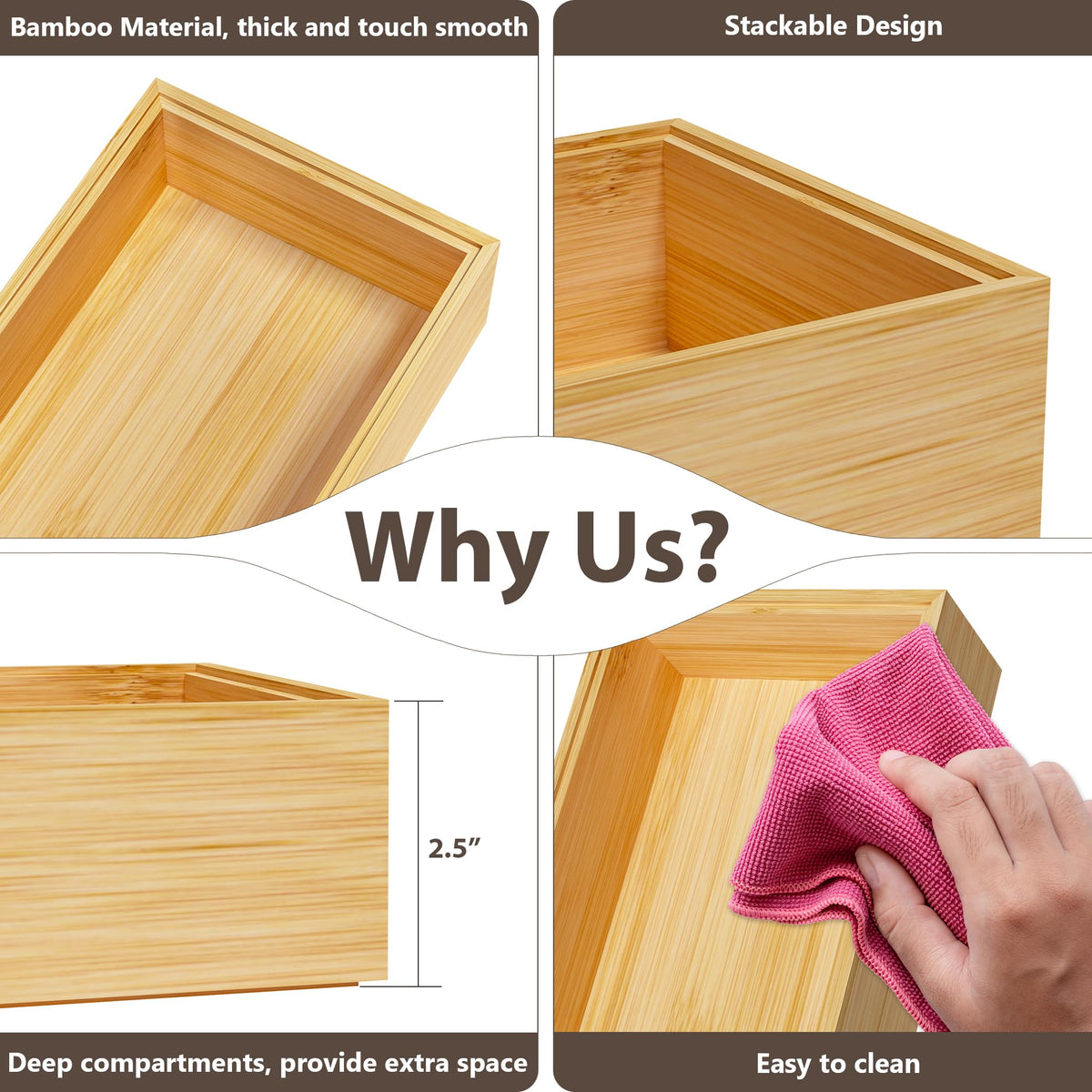 Greatseas organizer is easy to clean and low maintenance.