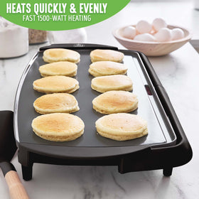 GreenLife adjustable temperature control for precise cooking results.