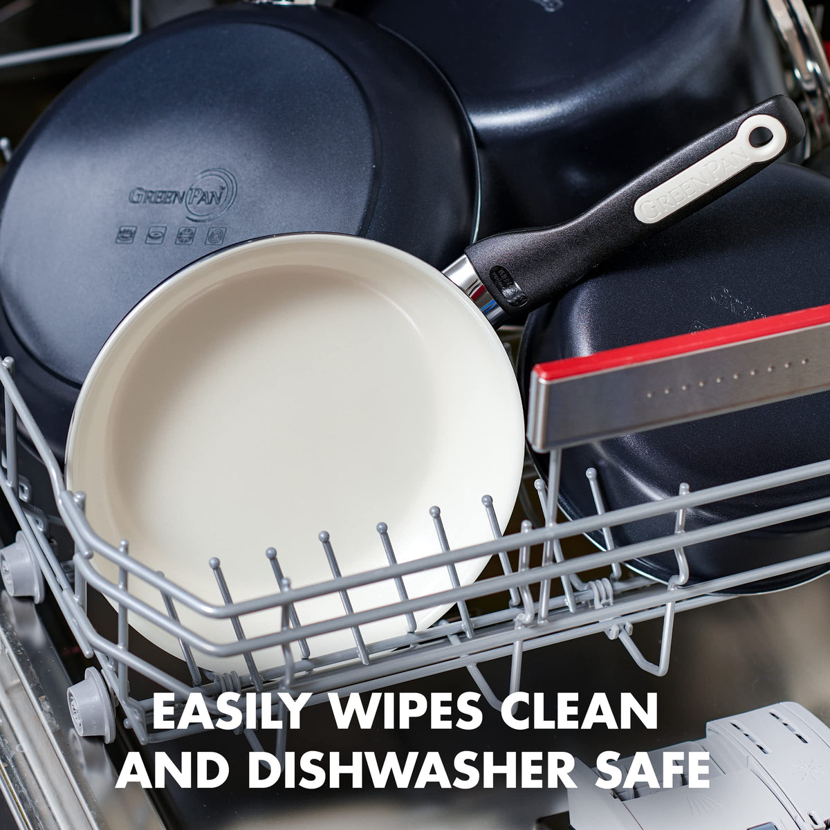 GreenPan Rio Thermolon coating highlights easy release and cleaning