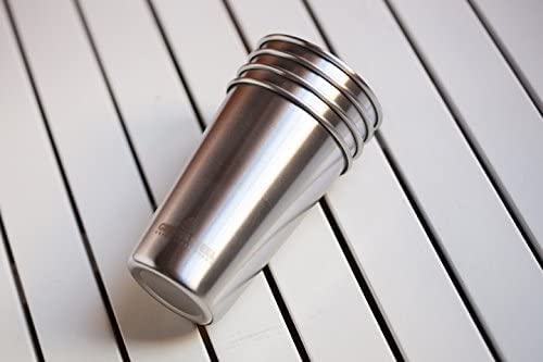 Greens Steel versatile cups suitable for juices or ice cream.