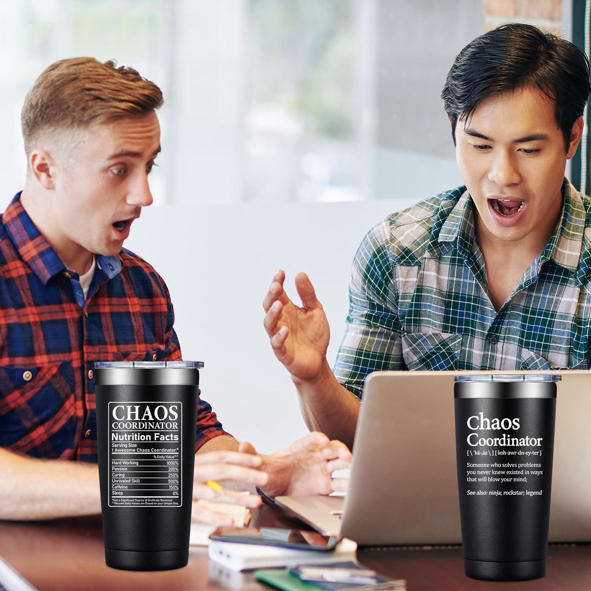 Grifarny Chaos Coordinator tumbler gift box enhances gifting presentation