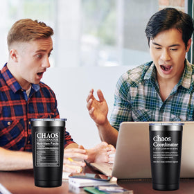 Grifarny Chaos Coordinator tumbler gift box enhances gifting presentation