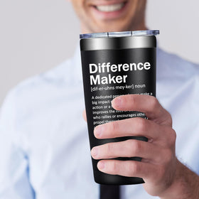 Grifarny Difference Maker cleaning brush cleans straw and bottle easily.