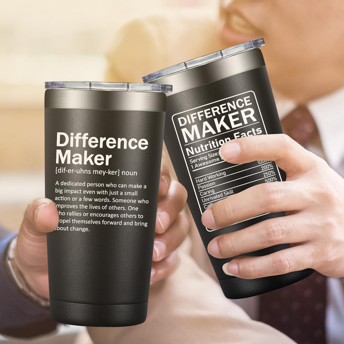 Grifarny Difference Maker compact design fits desk or bag.