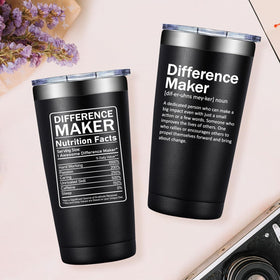 Grifarny Difference Maker keychain adds a portable reminder for appreciation.