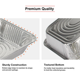 GrillChef sturdy rims ensure lids stay secure during transport