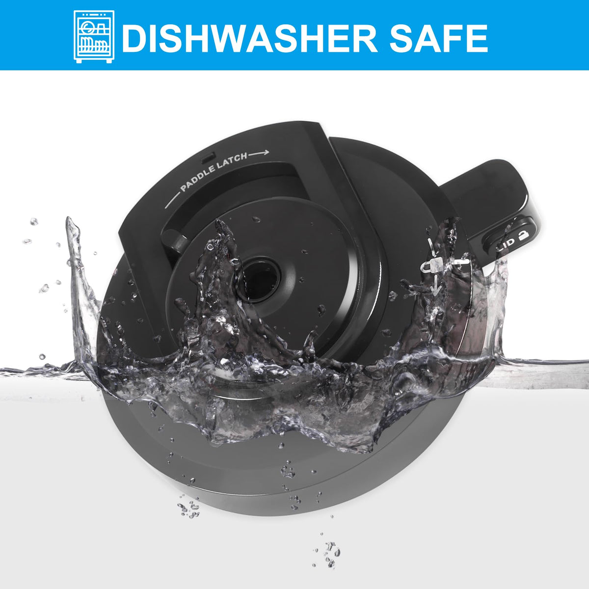 Grngven outer lid is easy to install and remove for quick maintenance