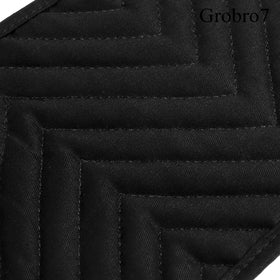 GROBRO7 black minimalist design matches any kitchen and stores neatly.
