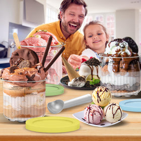 Gropecan Creami Pints are easy to clean on the top rack.