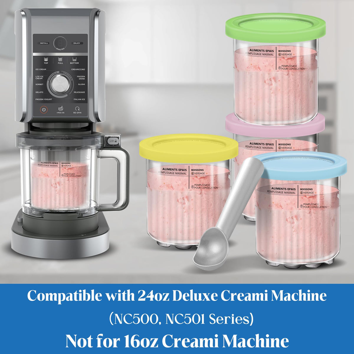 Gropecan deluxe lid seal prevents leaks during freezing.