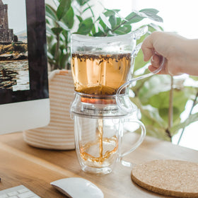 Perfect for green, black, or blooming teas, enhancing aroma and flavor.