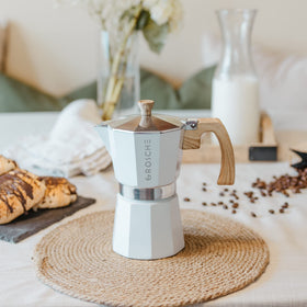 GROSCHE Milano ideal for lattes and cappuccinos with a milk frother or steamer.