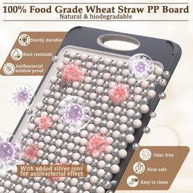 GUANCI juice groove helps keep countertops clean during prep