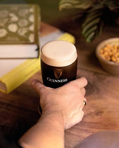 Guinness Gravity pint glass 20oz gift idea, ideal for beer lovers.