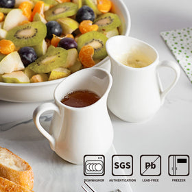 Gurygo 2oz milk pitcher ideal for coffee, tea, or sauce.