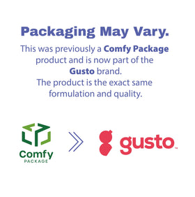 GUSTO 120 oz capacity pans support large portions for gatherings.