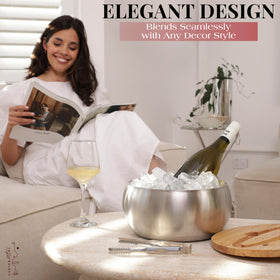 Gusto Nostro stainless steel construction ensures durability and a sleek finish